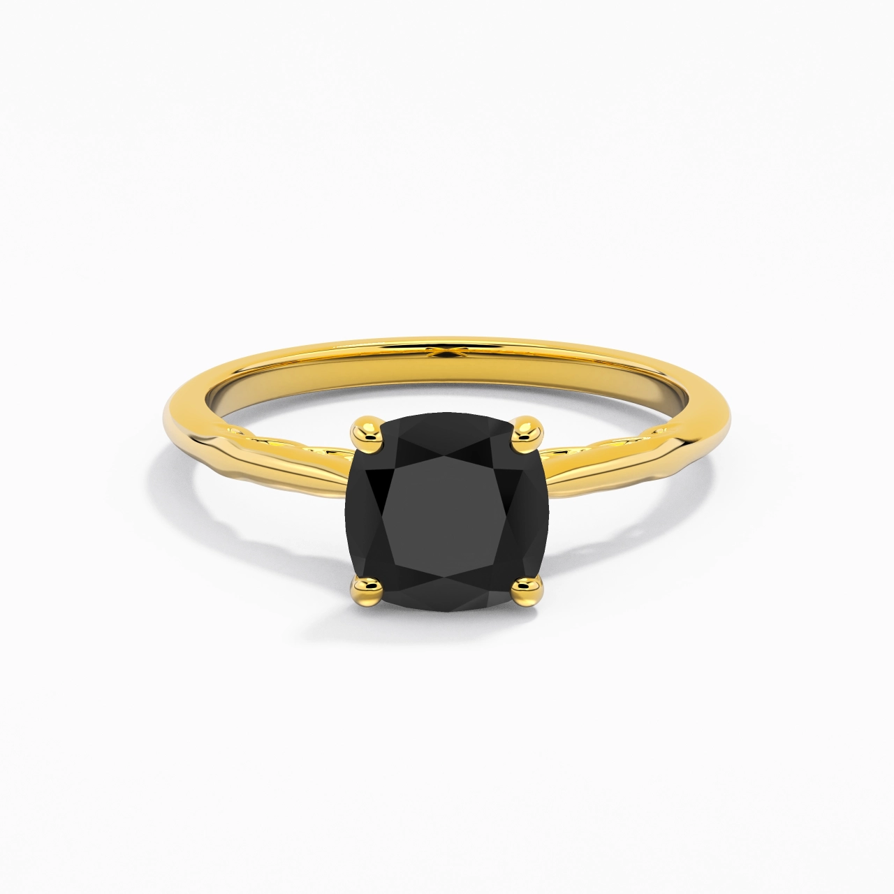 Understated Cushion 2.00ct Cubic Zirconia Engagement Ring