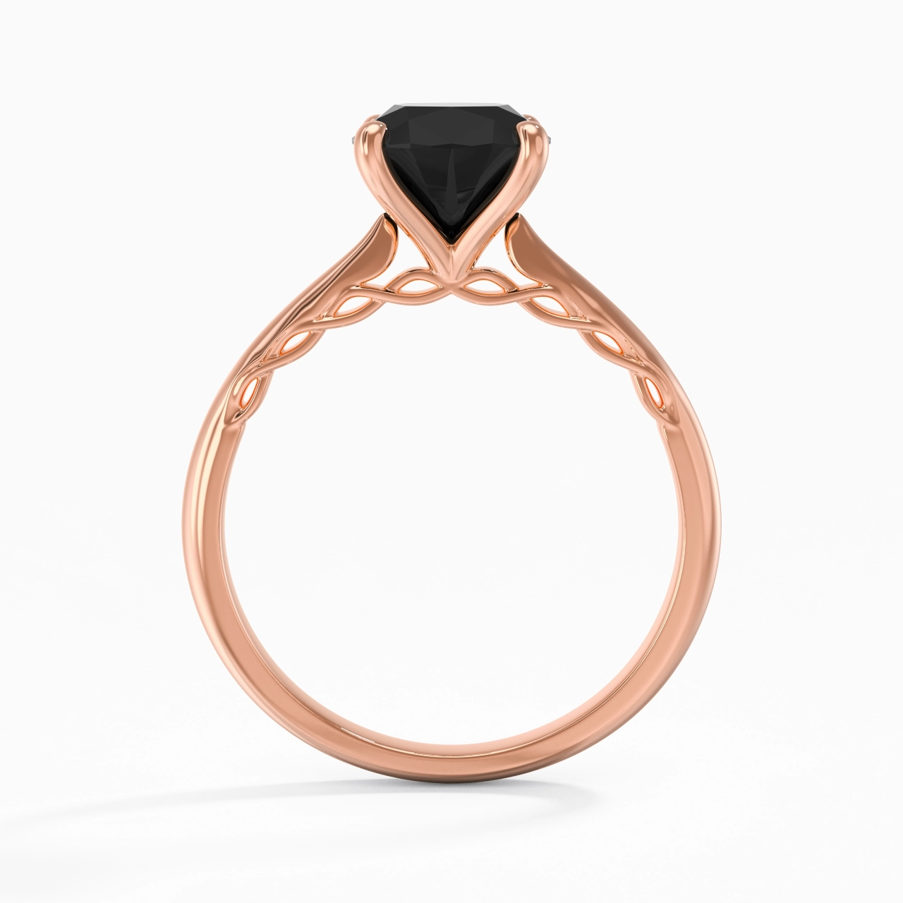 Understated Cushion 2.00ct Cubic Zirconia Engagement Ring