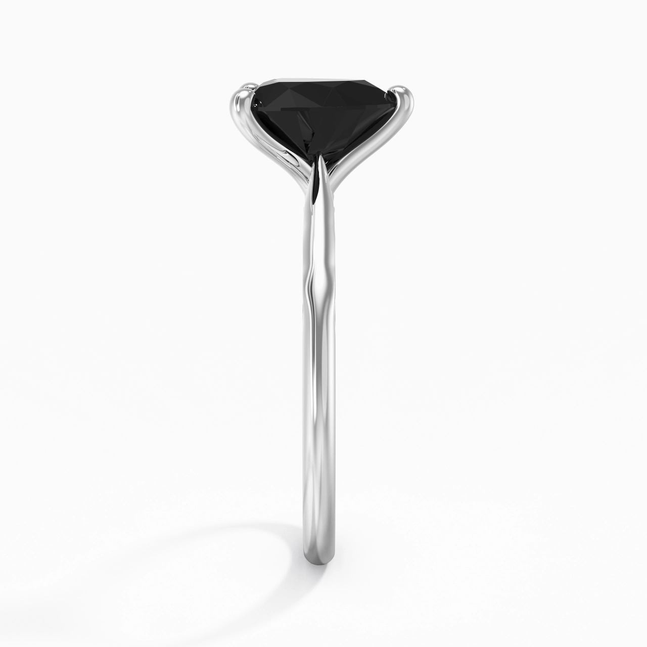 Sobre Cœur 2.00ct Zircon cubique Bague de fiançailles