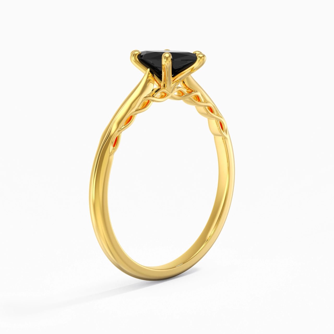 Understated Marquise 0.80ct Cubic Zirconia Engagement Ring