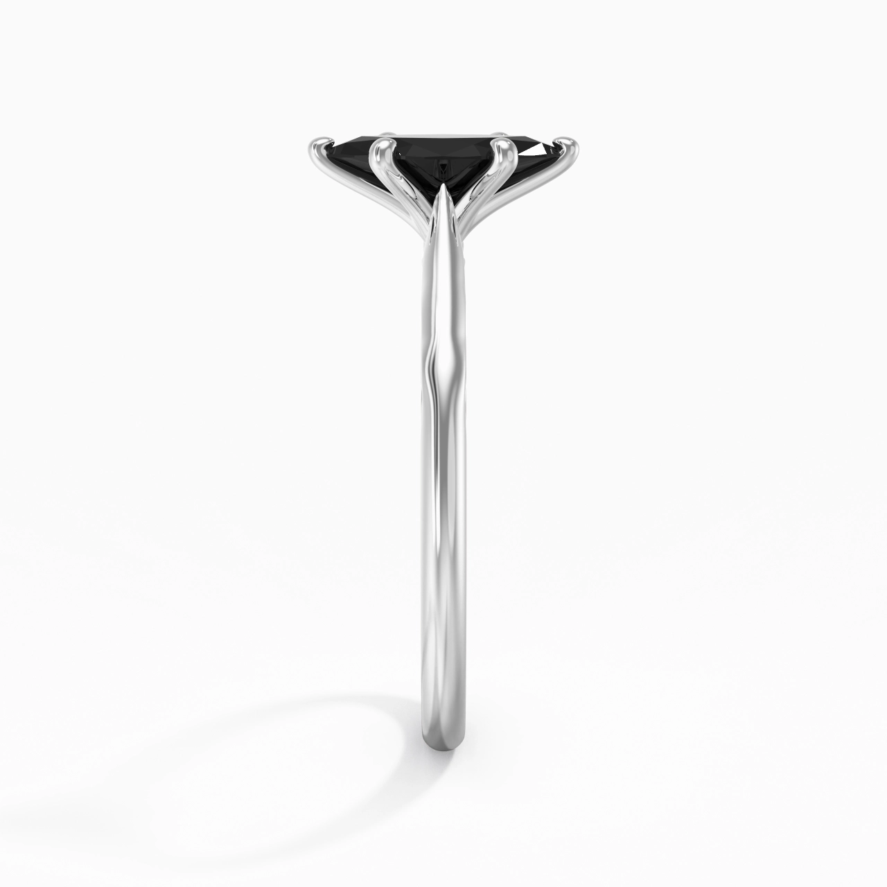 Sobre Marquise 0.80ct Zircon cubique Bague de fiançailles