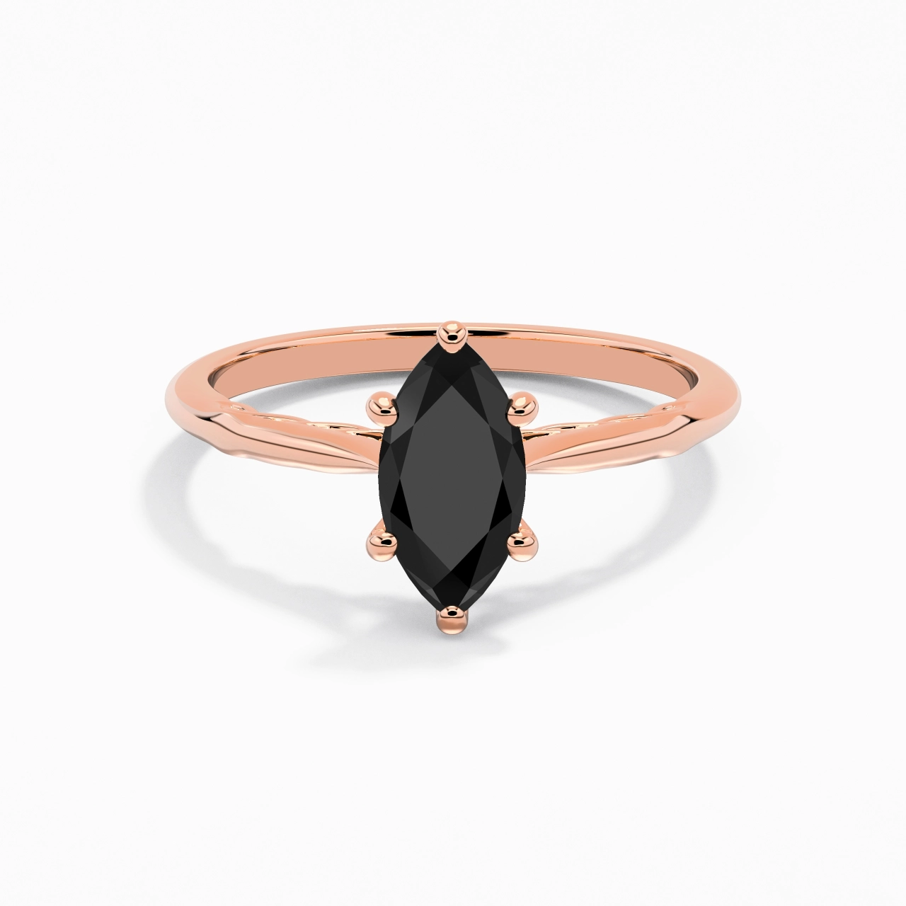 Understated Marquise 1.00ct Cubic Zirconia Engagement Ring
