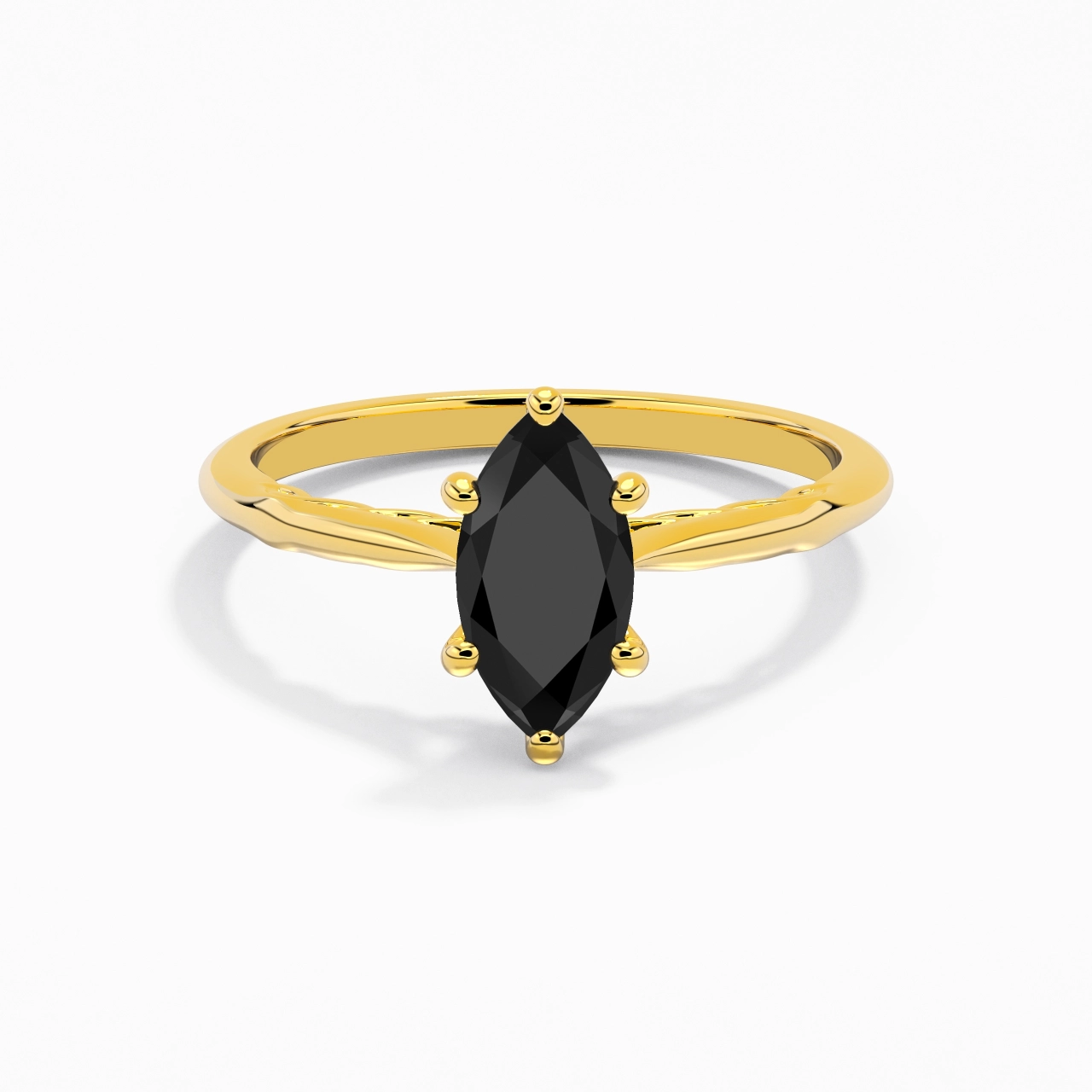 Understated Marquise 1.00ct Cubic Zirconia Engagement Ring
