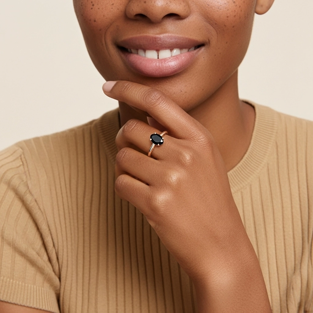 Understated Oval 2.00ct Cubic Zirconia Engagement Ring