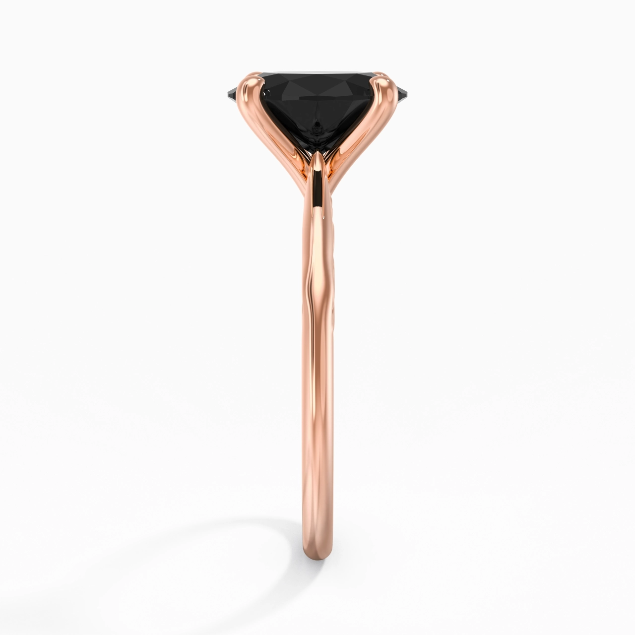 Sobre Ovale 2.00ct Zircon cubique Bague de fiançailles