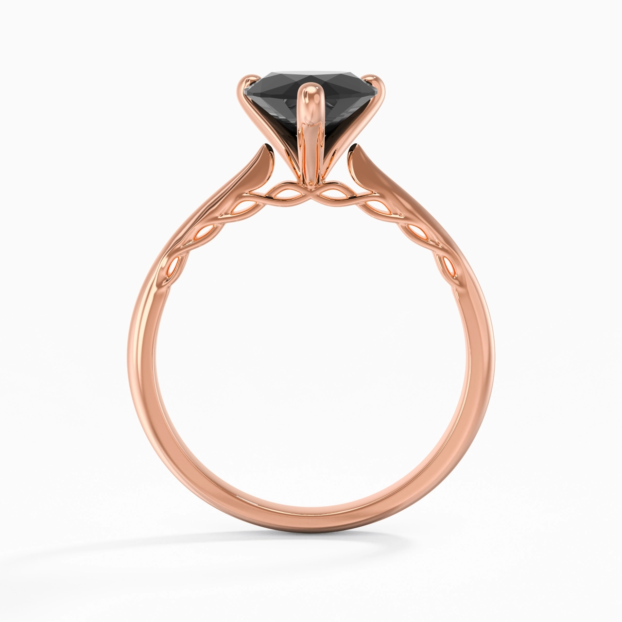 Understated Pear 2.00ct Cubic Zirconia Engagement Ring