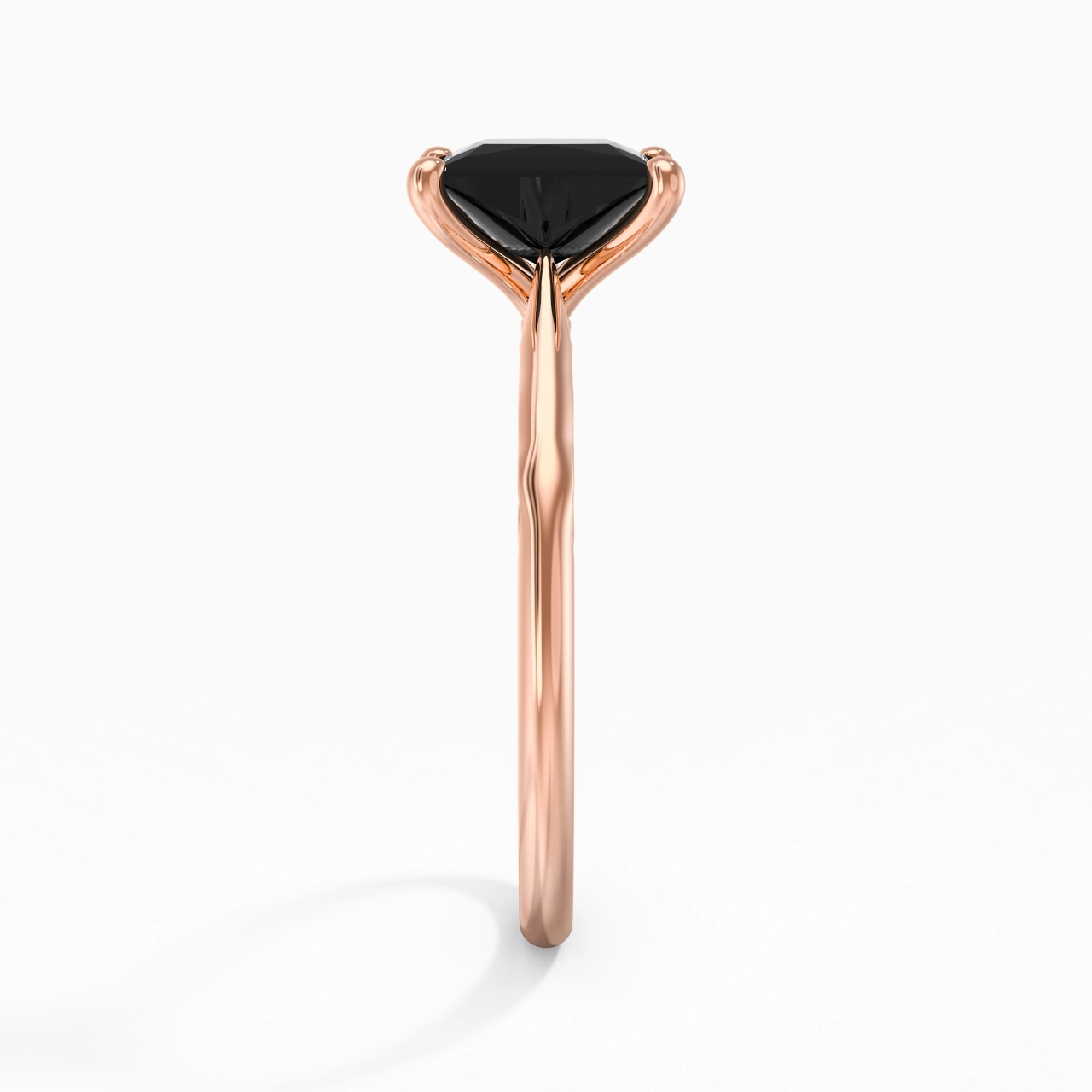 Sobre Princesse 1.50ct Zircon cubique Bague de fiançailles