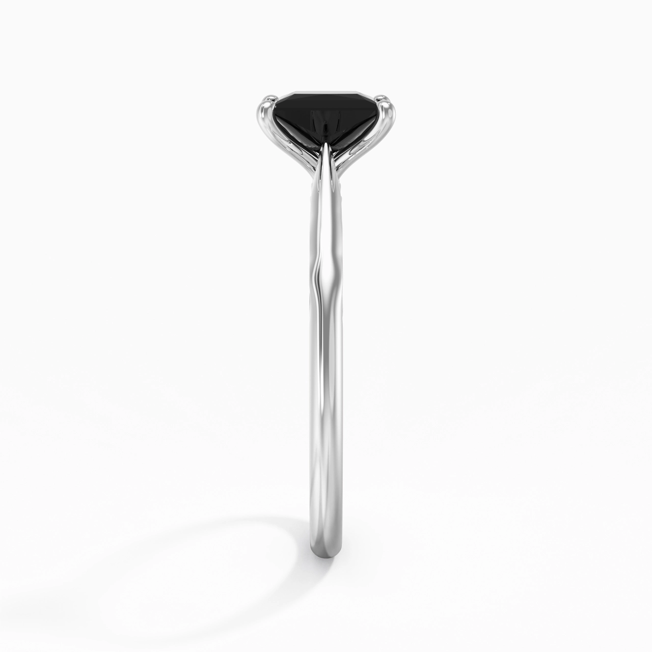 Sobre Princesse 1.00ct Zircon cubique Bague de fiançailles