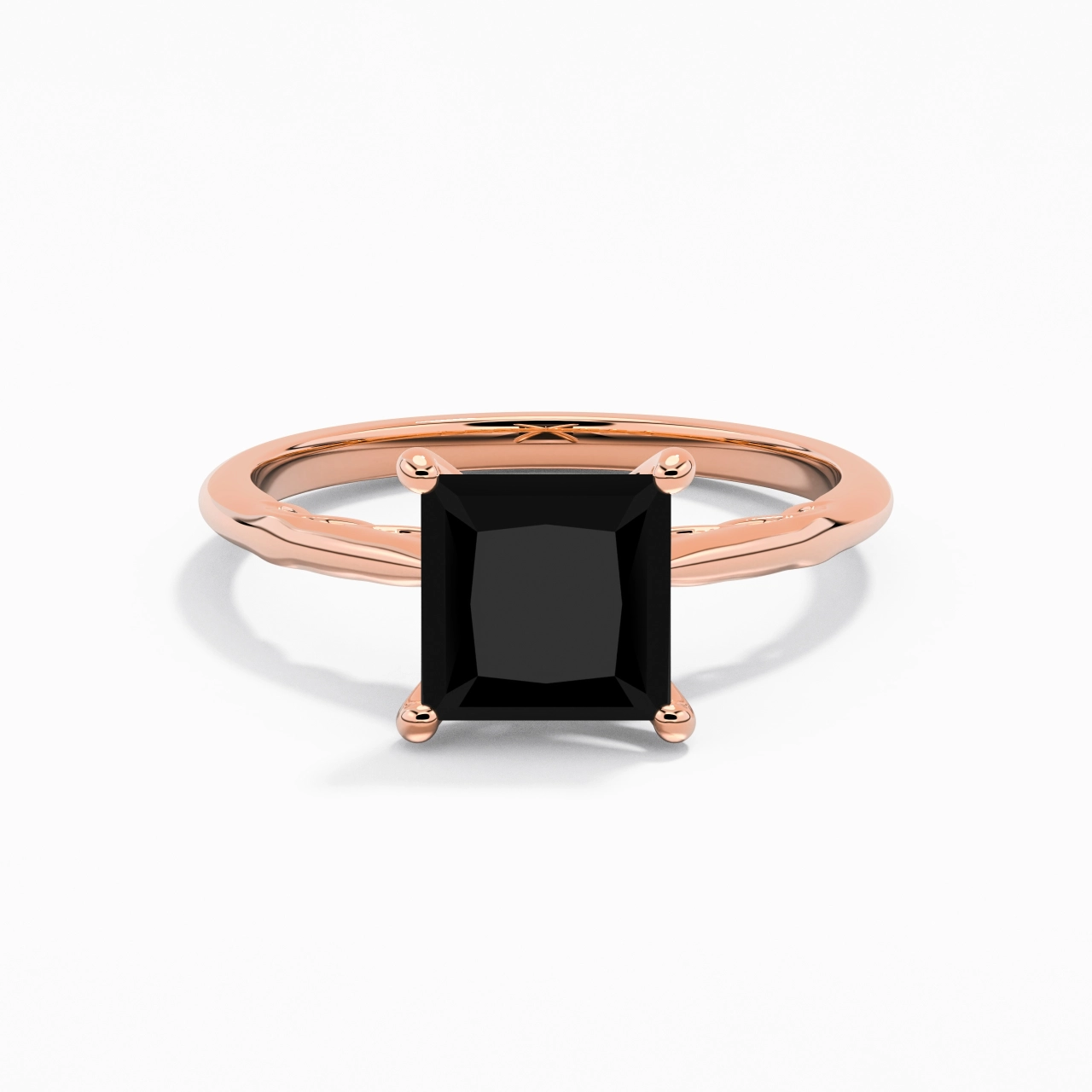 Understated Princess 2.00ct Cubic Zirconia Engagement Ring