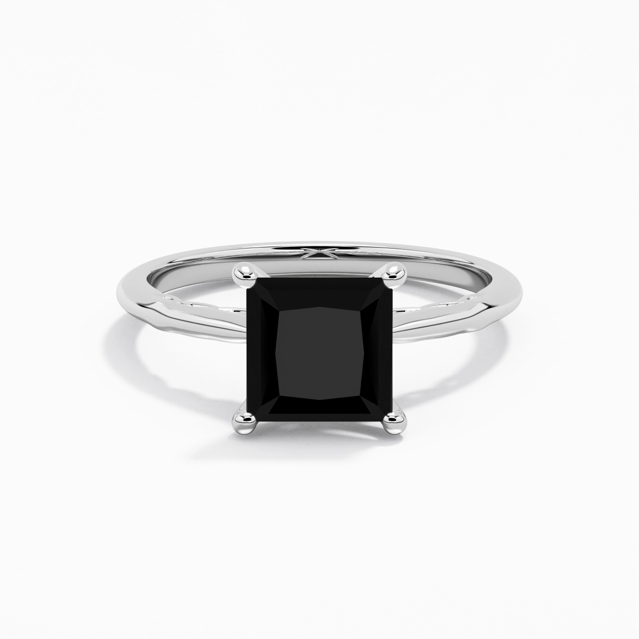 Sobre Princesse 2.00ct Zircon cubique Bague de fiançailles