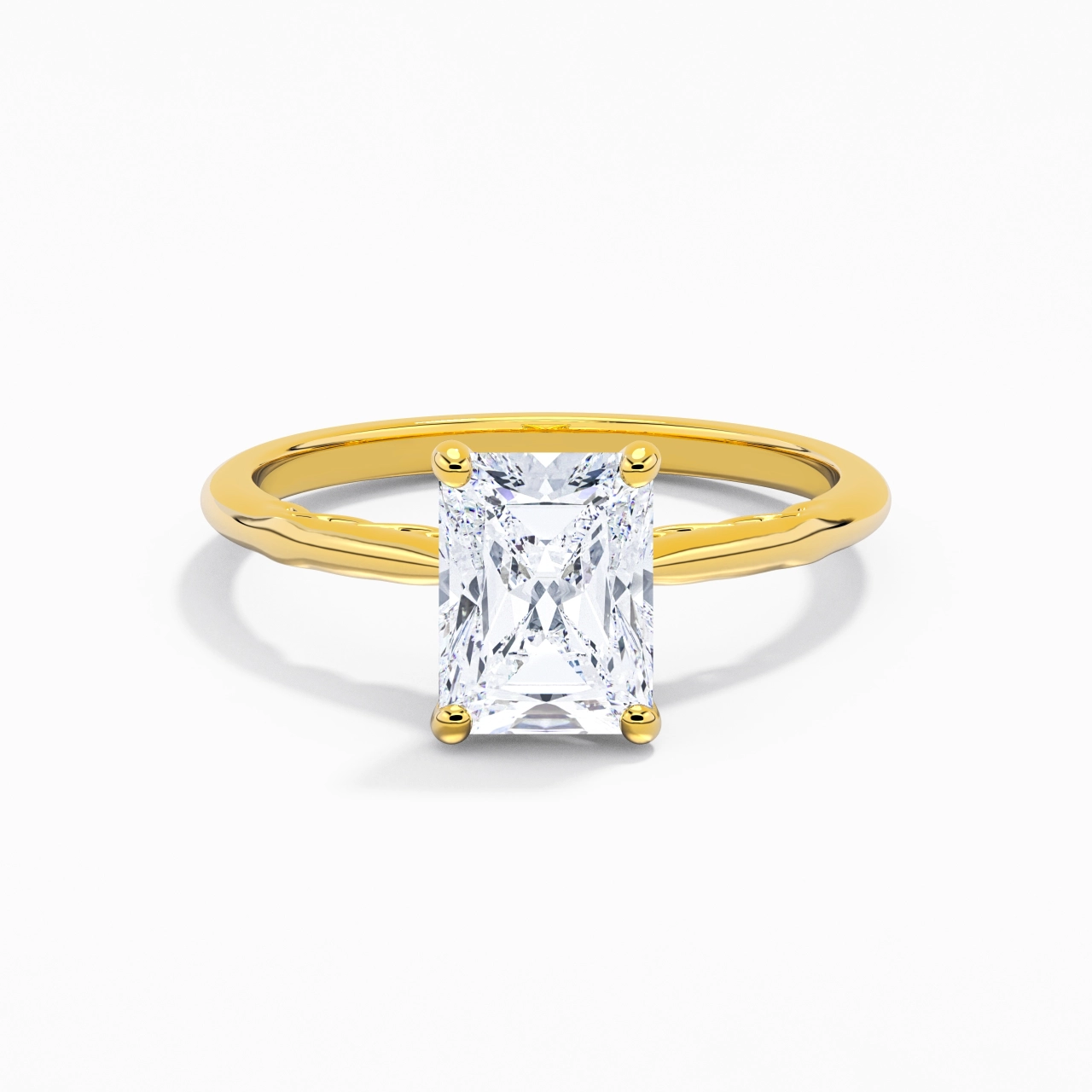 Sobre Radiant 2.00ct Moissanite Bague de fiançailles