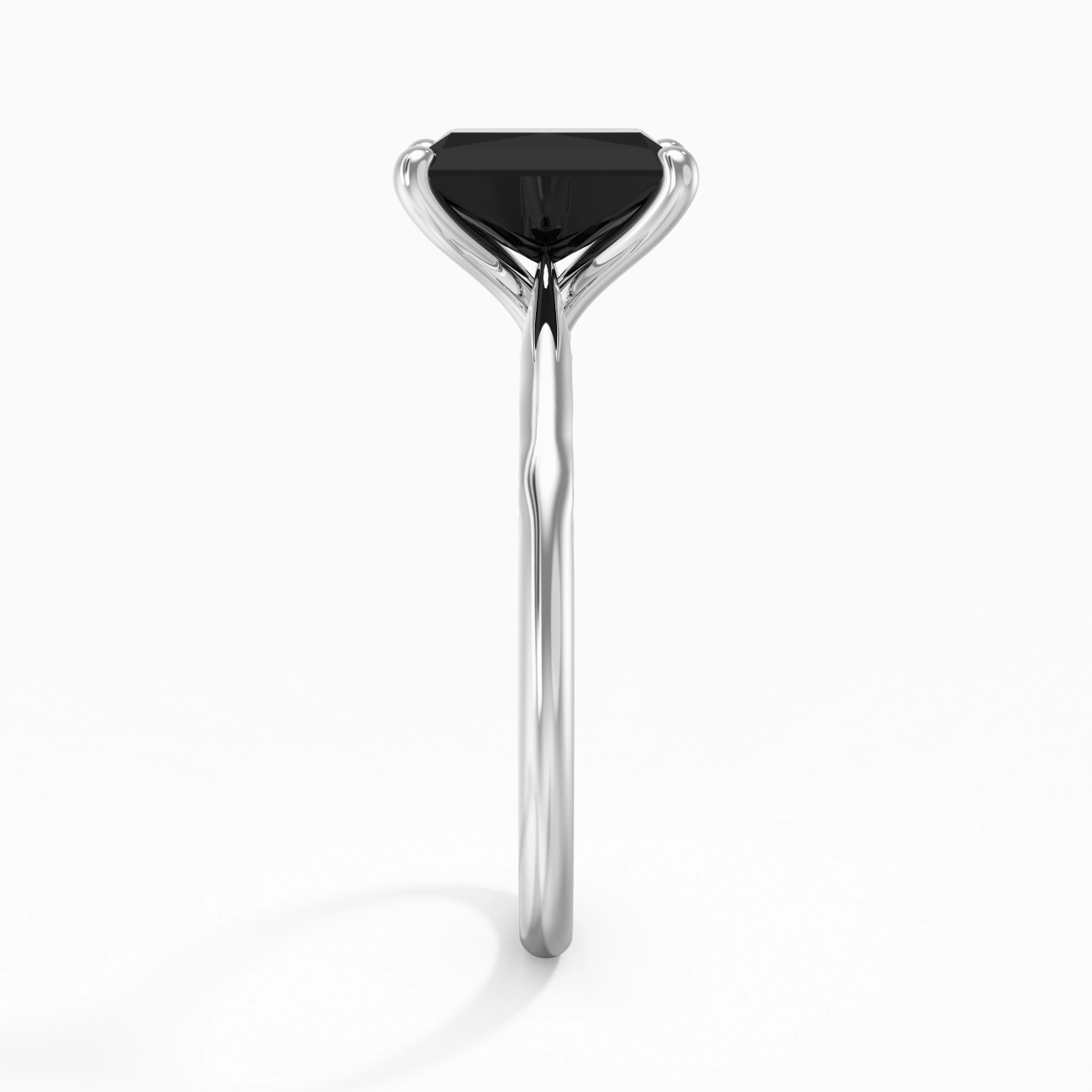 Sobre Radiant 2.00ct Zircon cubique Bague de fiançailles