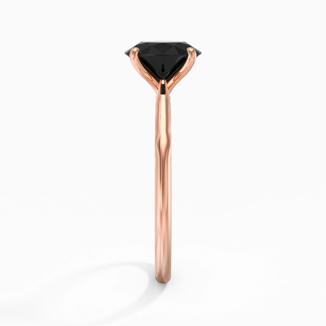 Sobre Rond 1.50ct Zircon cubique Bague de fiançailles