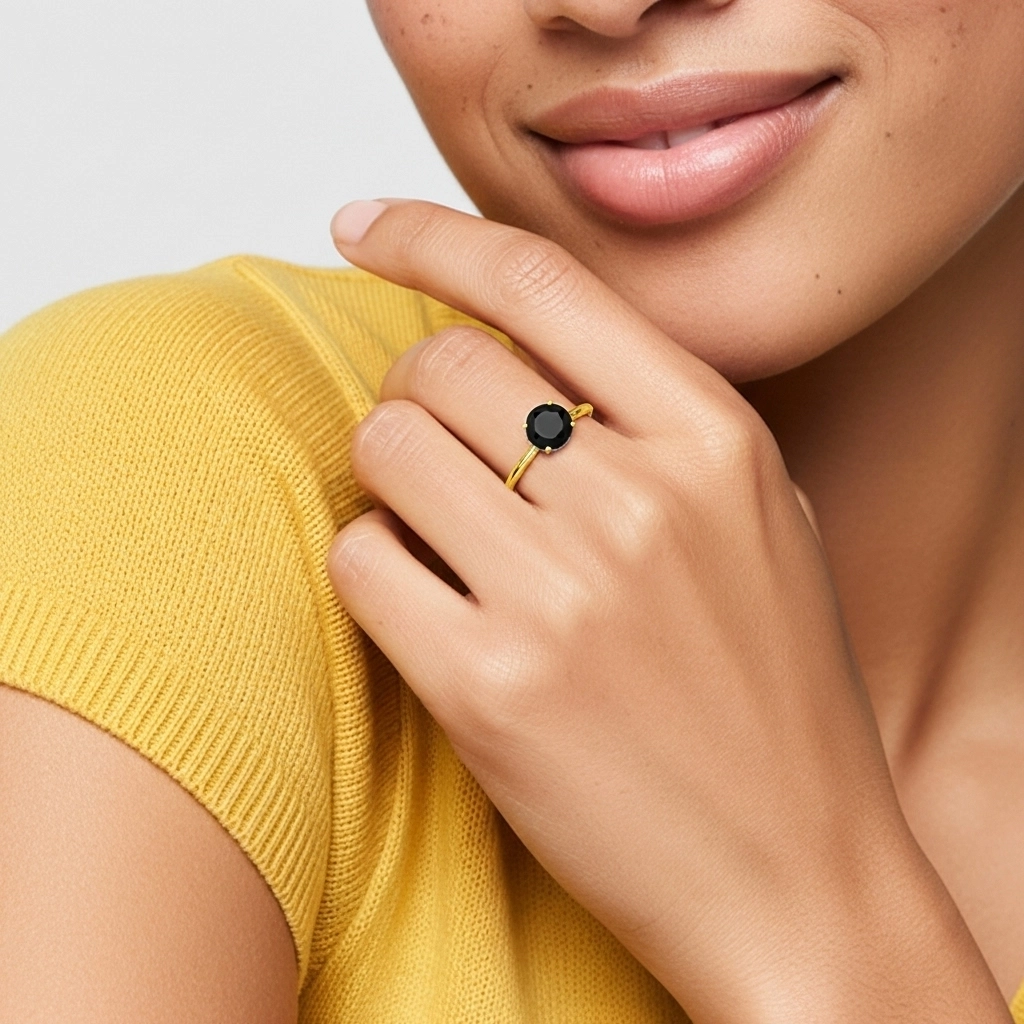 Understated Round 1.00ct Cubic Zirconia Engagement Ring