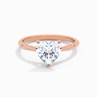 2.00ct Moissanite Engagement Ring 925 Sterling Silver