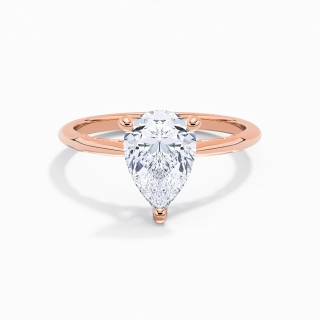 2.00ct Moissanite Engagement Ring 925 Sterling Silver