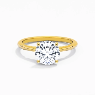 2.00ct Moissanite Engagement Ring 925 Sterling Silver