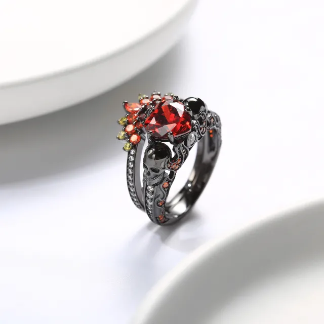 Gothic Skull Ring