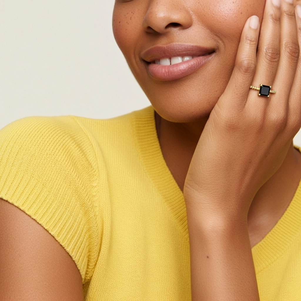 1.00ct Cubic Zirconia Engagement Ring 925 Sterling Silver