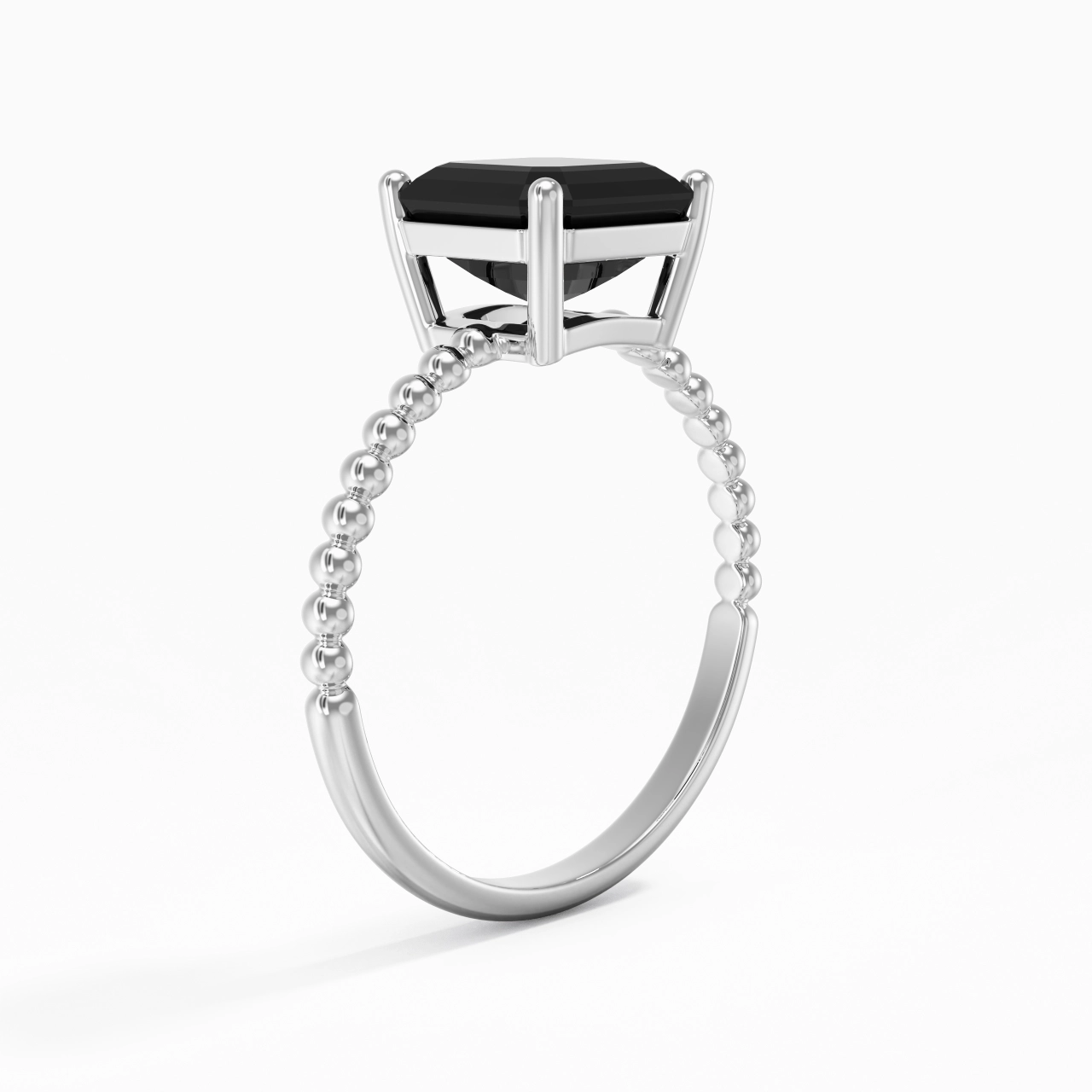 2.00ct Zircon cubique Bague de fiançailles Argent sterling 925