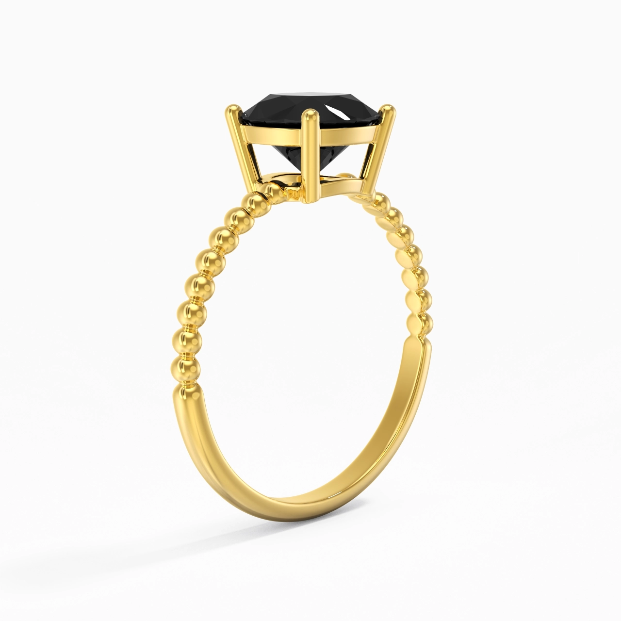 1.50ct Zircon cubique Bague de fiançailles Argent sterling 925