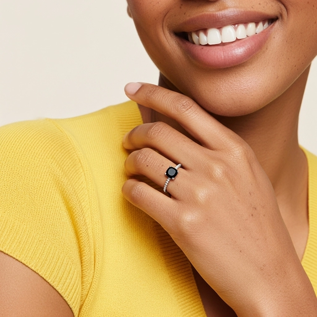 2.00ct Cubic Zirconia Engagement Ring 925 Sterling Silver