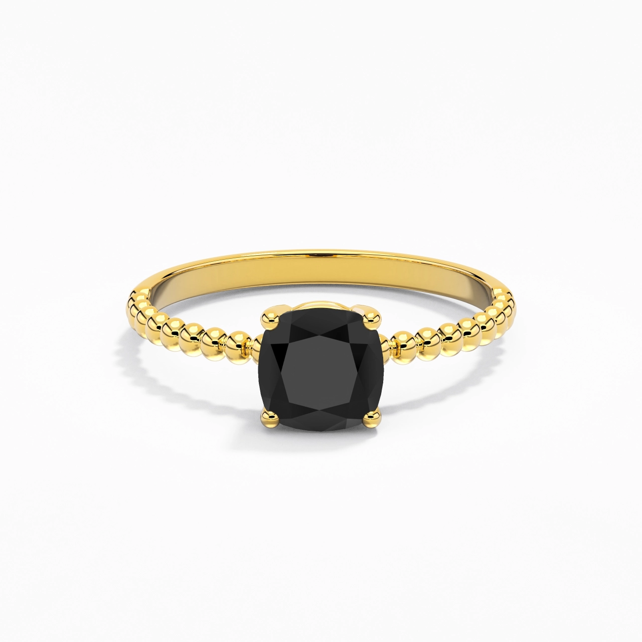 1.00ct Zircon cubique Bague de fiançailles Argent sterling 925
