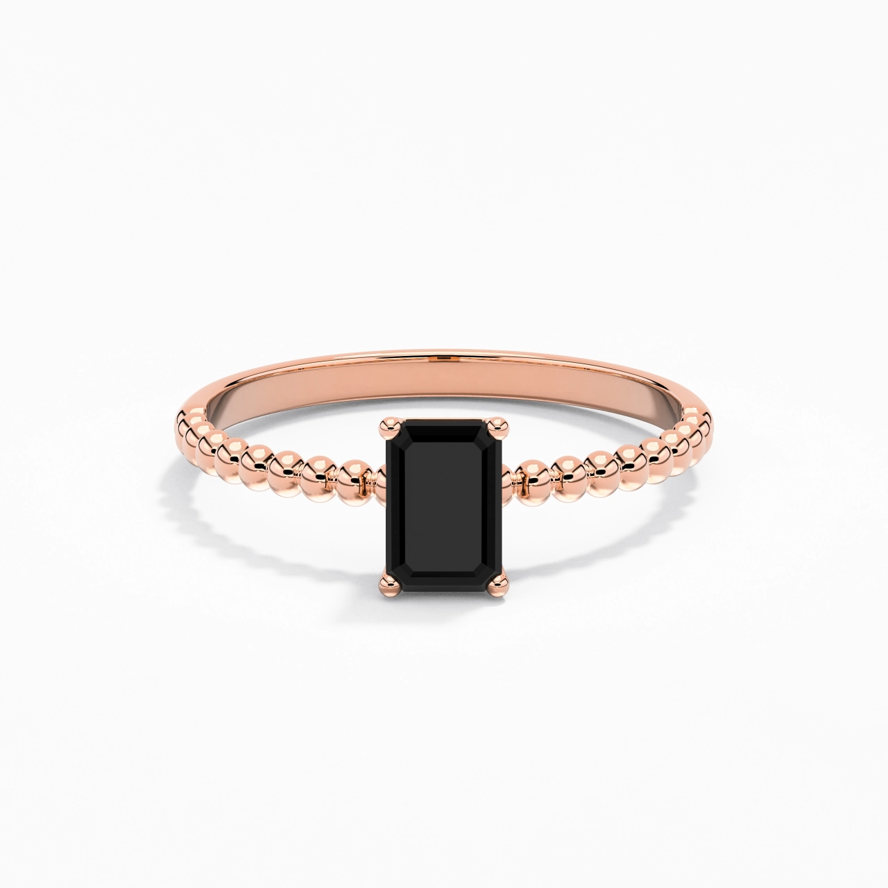 0.80ct Zircon cubique Bague de fiançailles Argent sterling 925