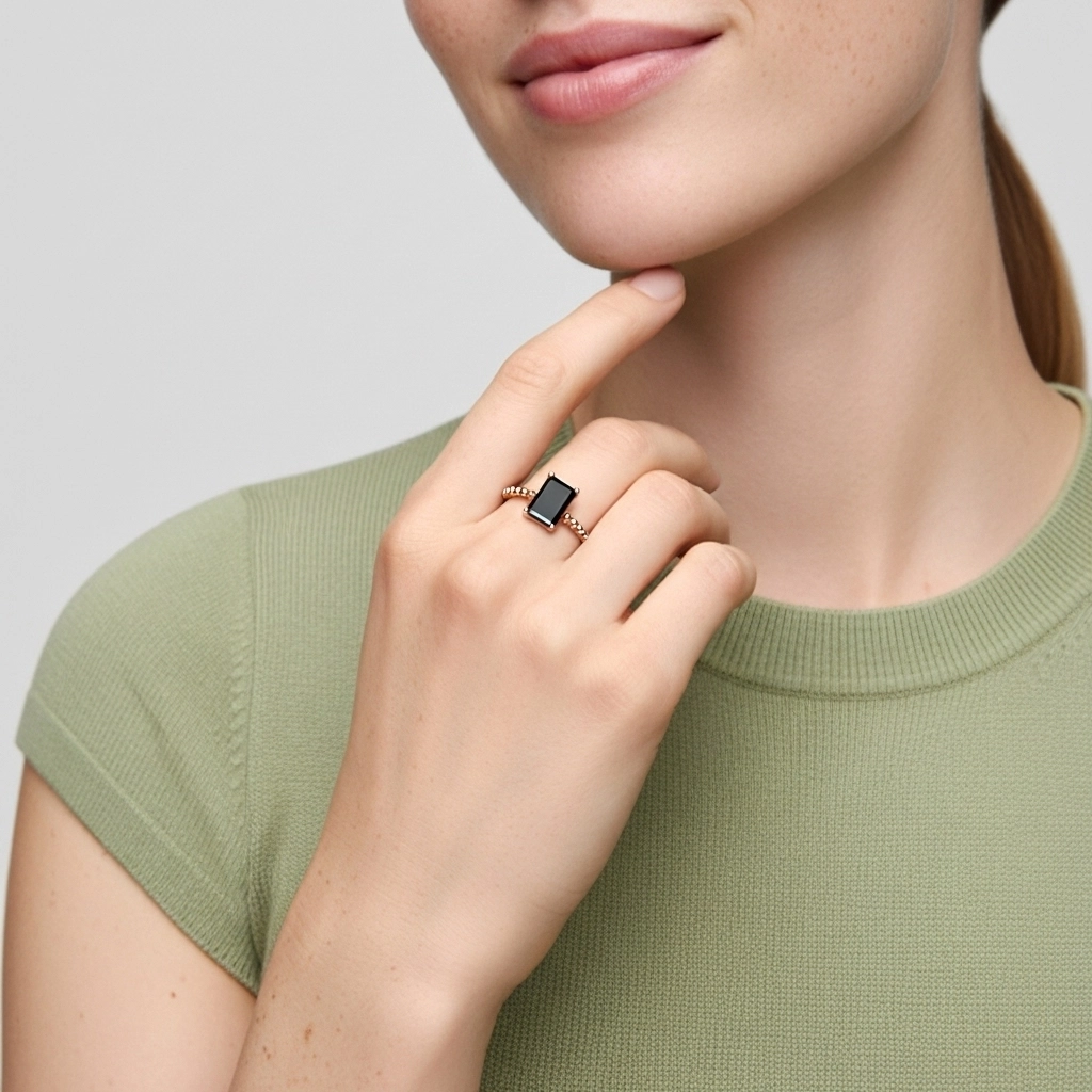 1.00ct Cubic Zirconia Engagement Ring 925 Sterling Silver