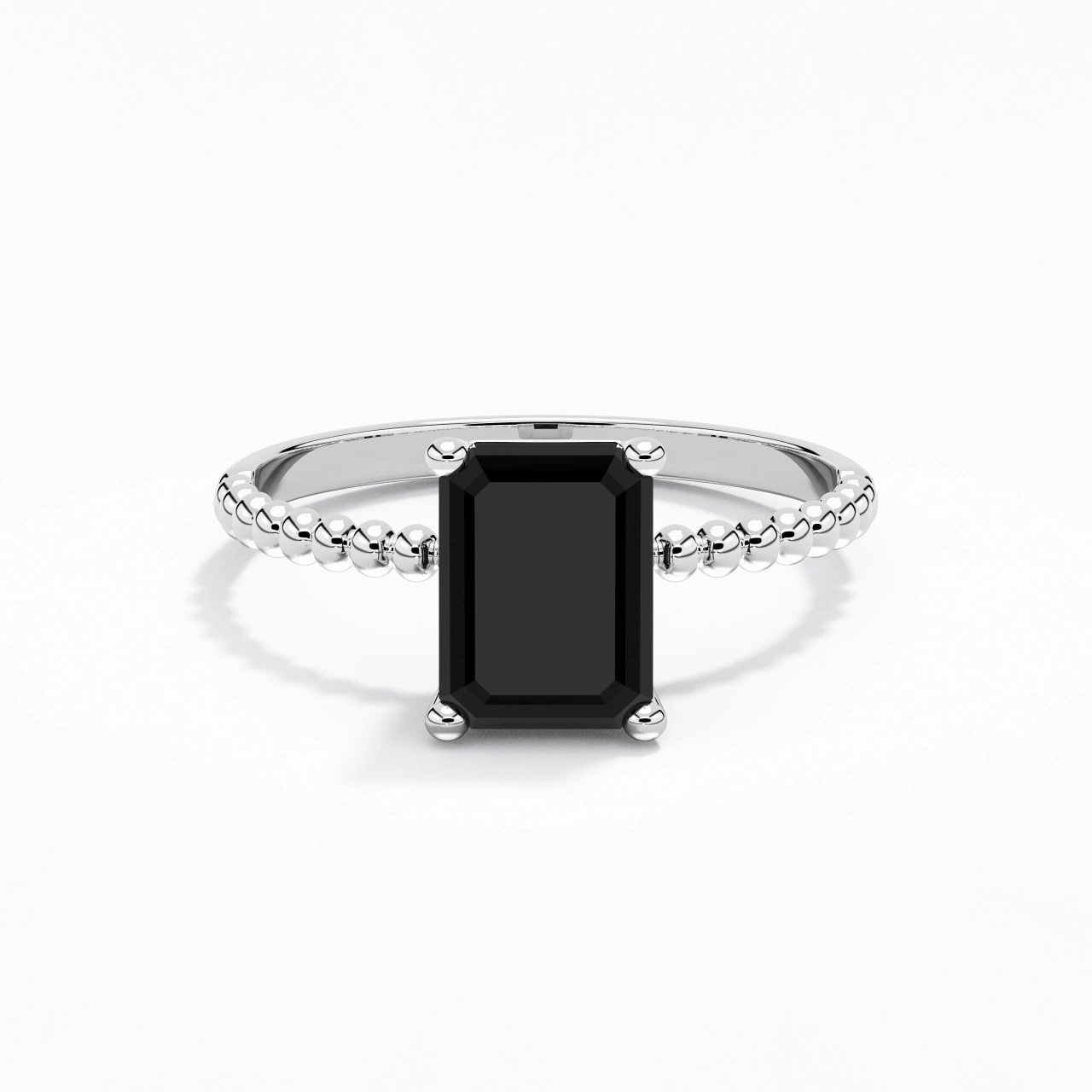 2.00ct Zircon cubique Bague de fiançailles Argent sterling 925