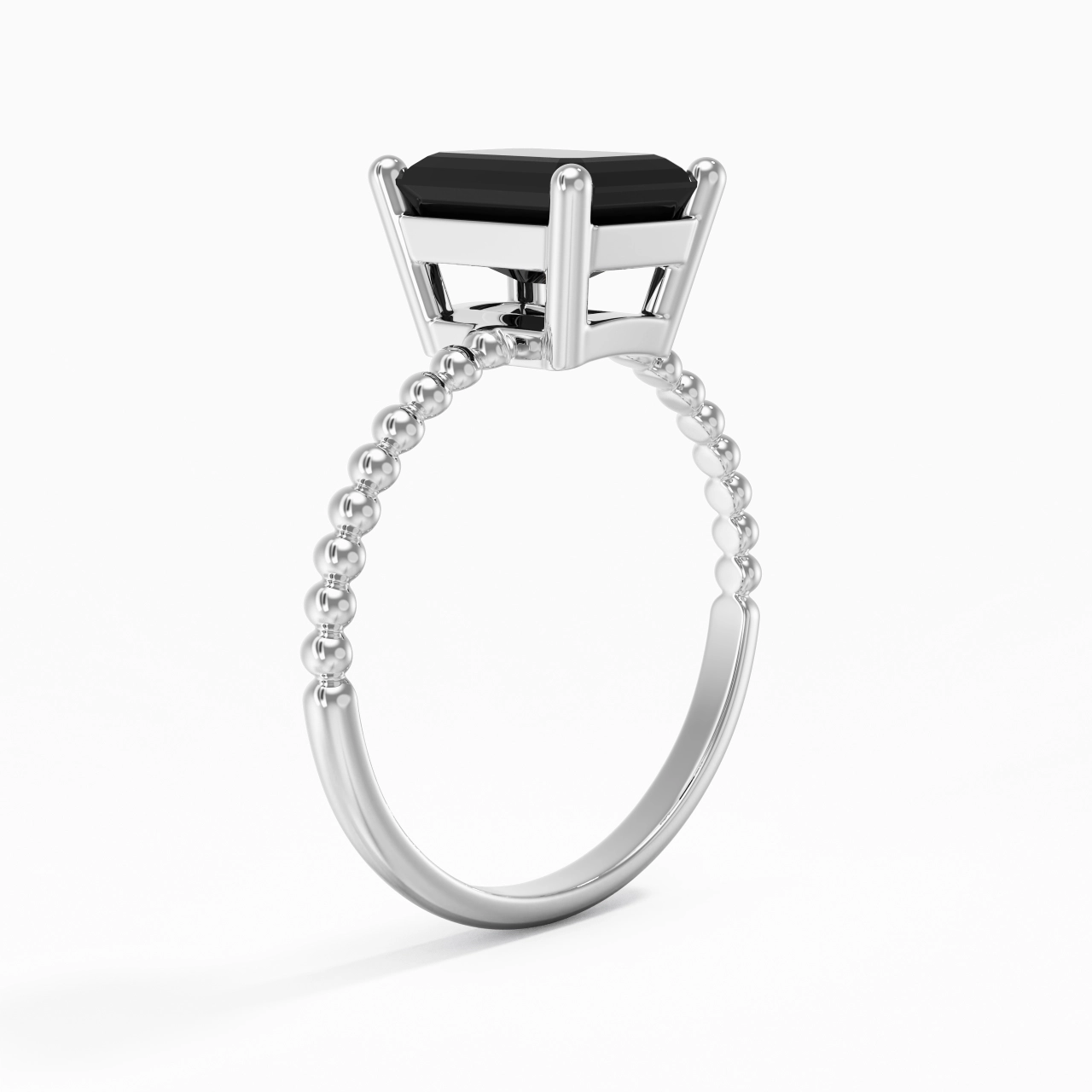 2.00ct Zircon cubique Bague de fiançailles Argent sterling 925