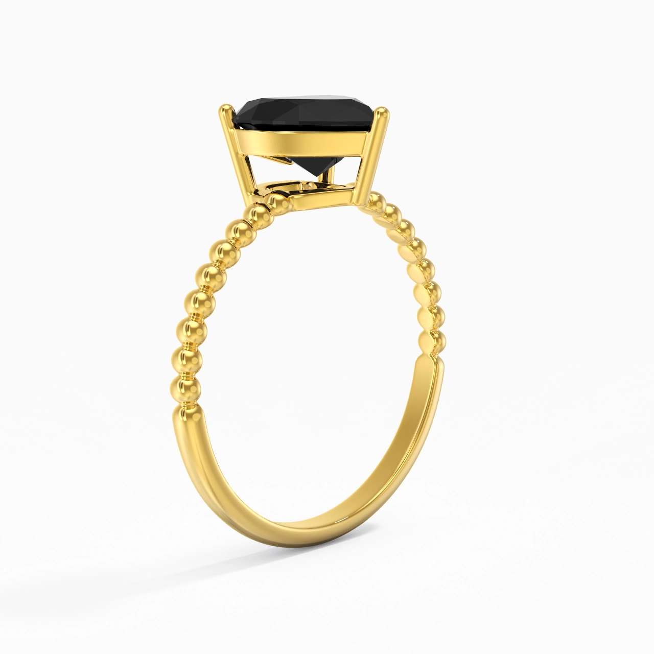 1.50ct Zircon cubique Bague de fiançailles Argent sterling 925
