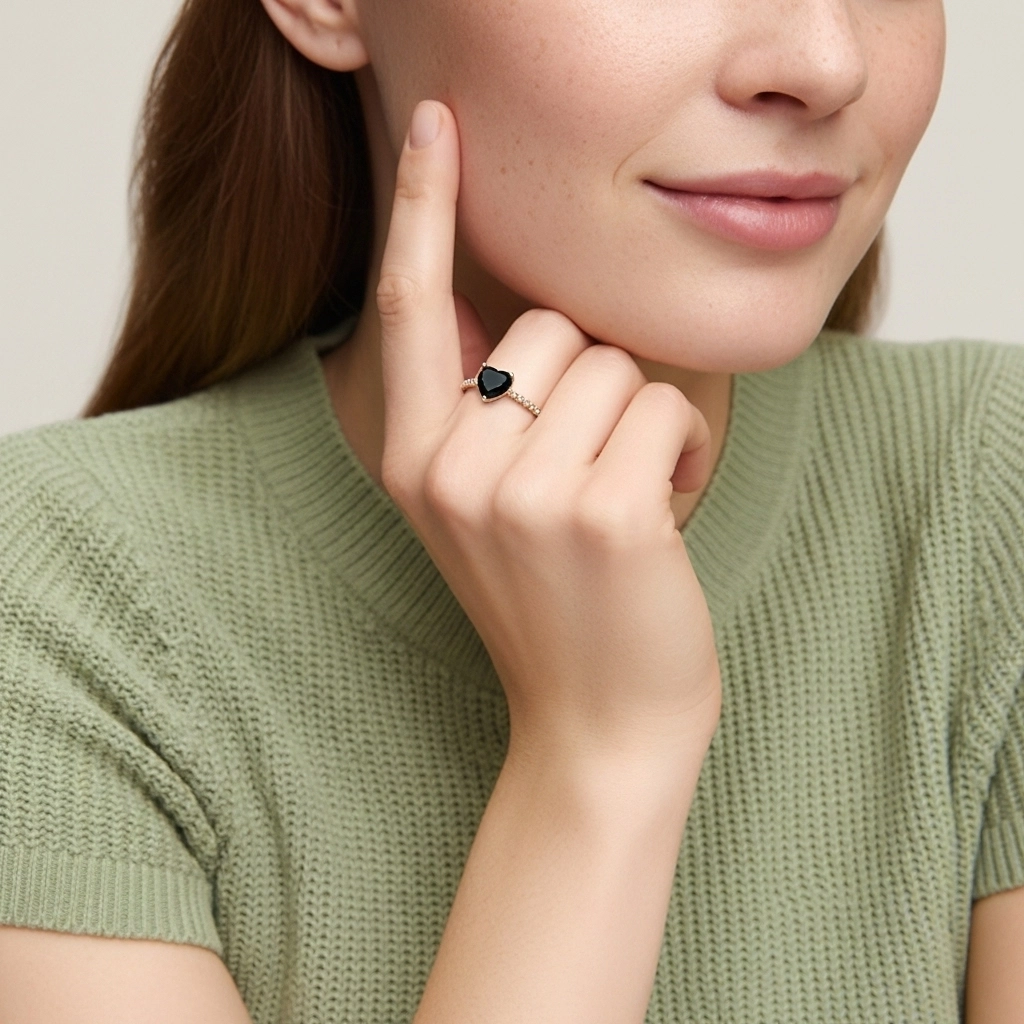 1.00ct Cubic Zirconia Engagement Ring 925 Sterling Silver