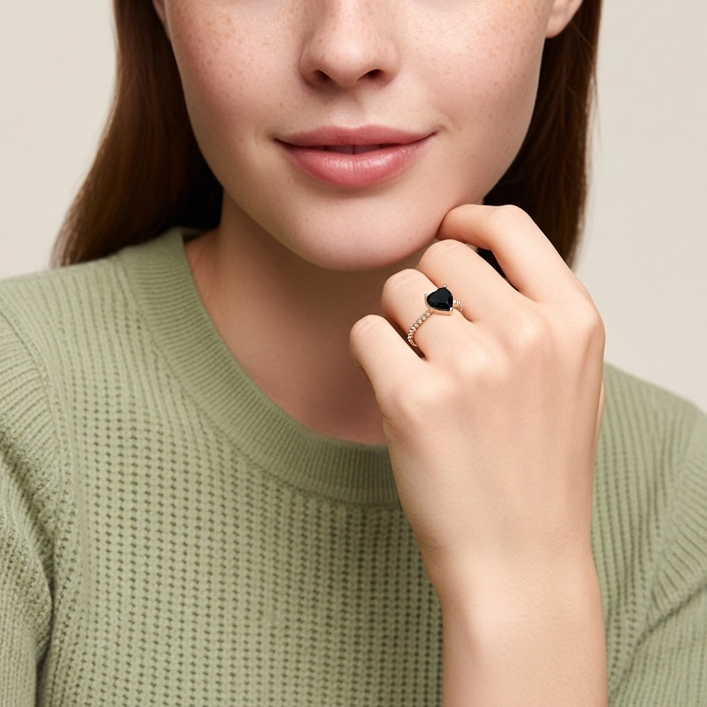 1.00ct Cubic Zirconia Engagement Ring 925 Sterling Silver