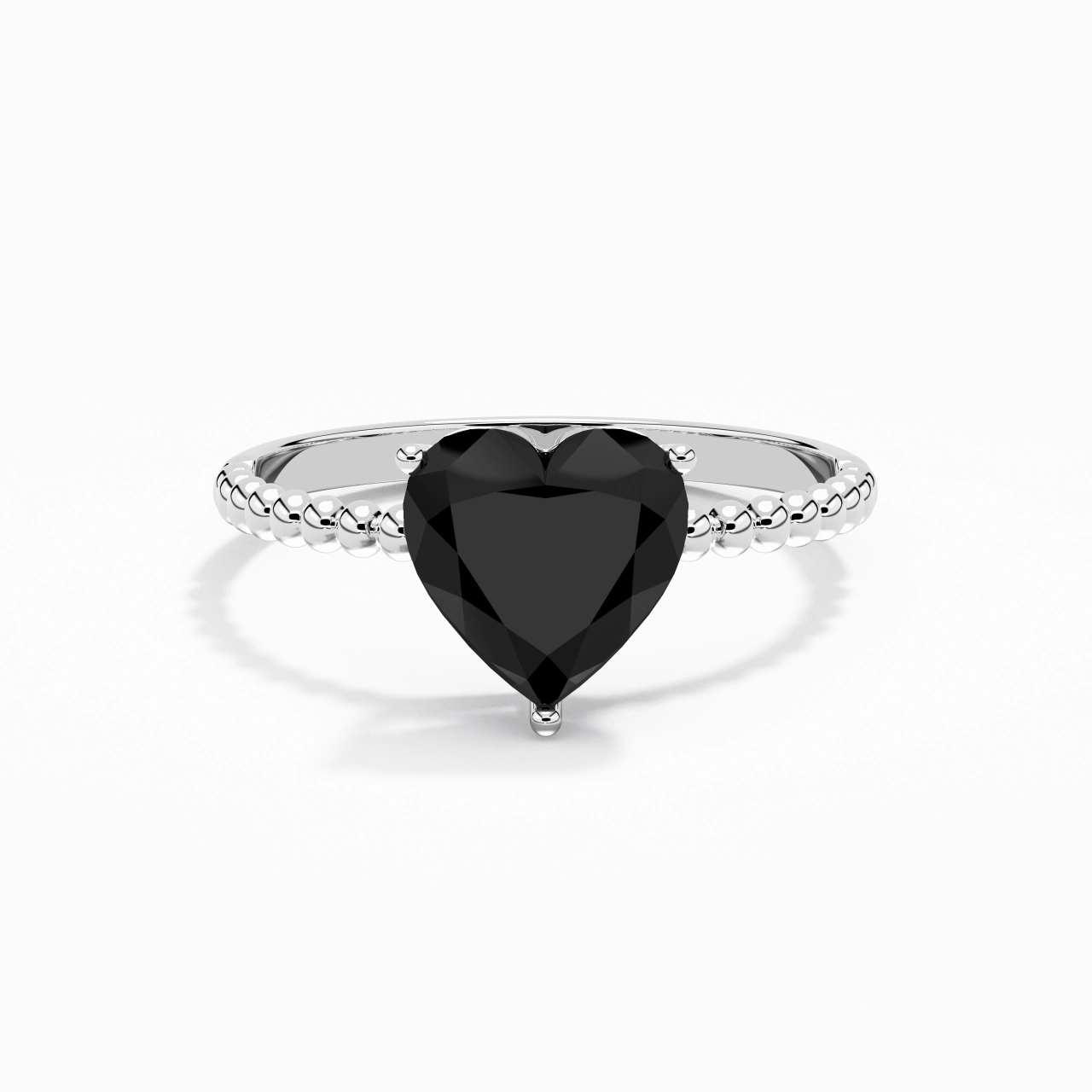2.00ct Zircon cubique Bague de fiançailles Argent sterling 925