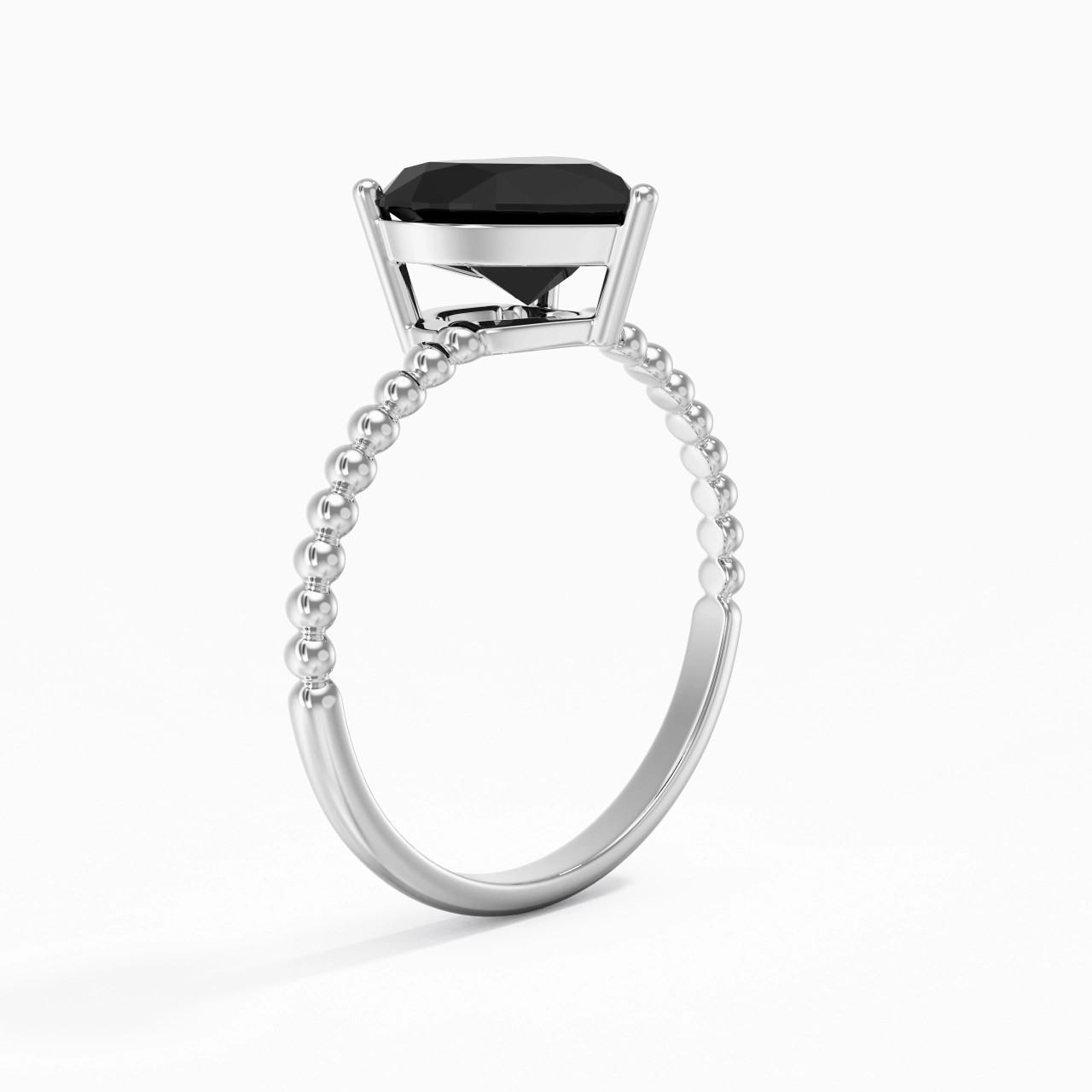 2.00ct Zircon cubique Bague de fiançailles Argent sterling 925