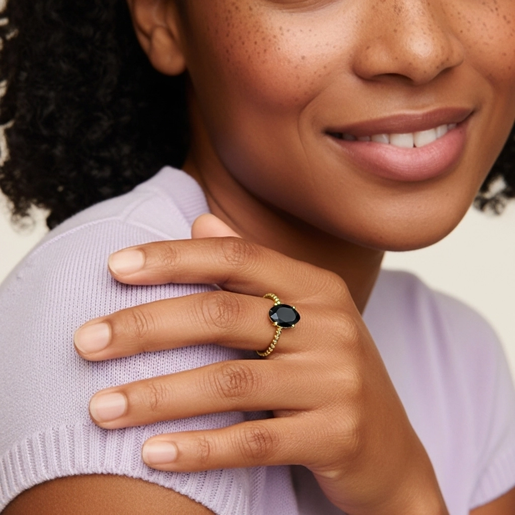 1.00ct Cubic Zirconia Engagement Ring 925 Sterling Silver