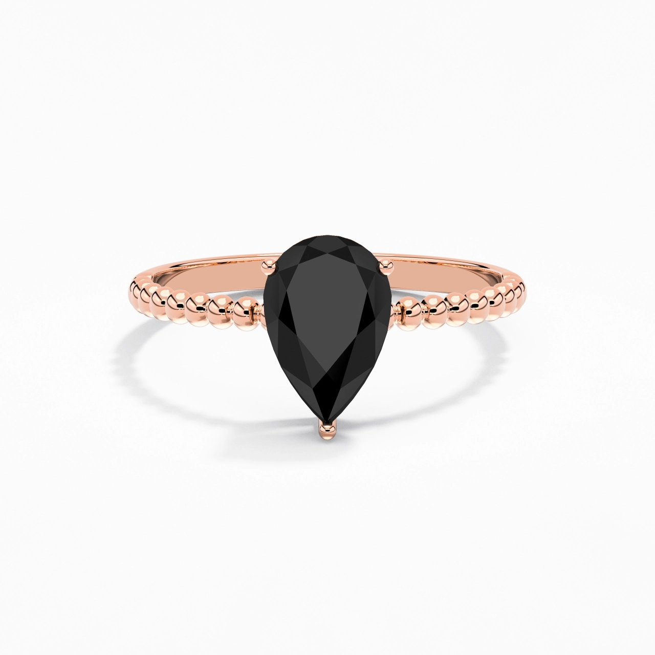 1.50ct Zircon cubique Bague de fiançailles Argent sterling 925