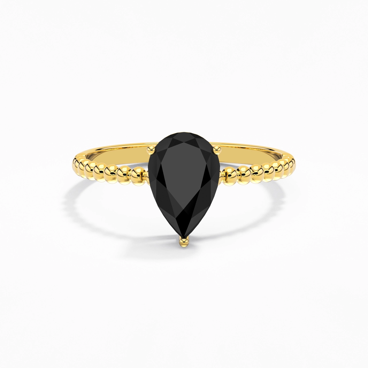 1.50ct Zircon cubique Bague de fiançailles Argent sterling 925