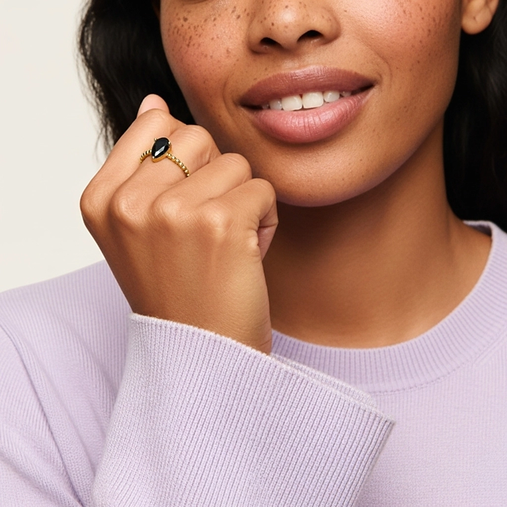 1.00ct Circonio cúbico Anillo de Compromiso Plata esterlina 925