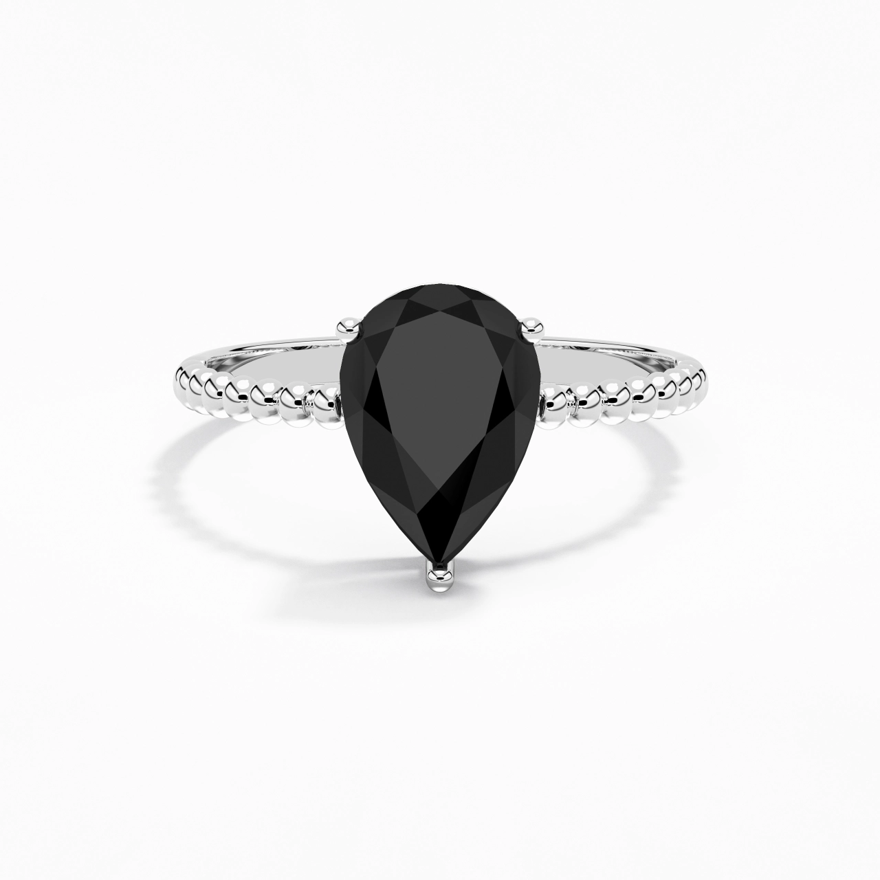 2.00ct Cubic Zirconia Engagement Ring 925 Sterling Silver