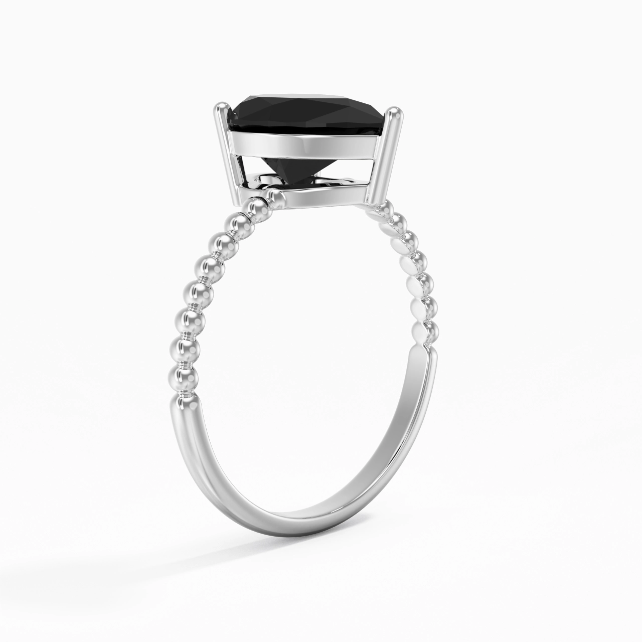 2.00ct Zircon cubique Bague de fiançailles Argent sterling 925
