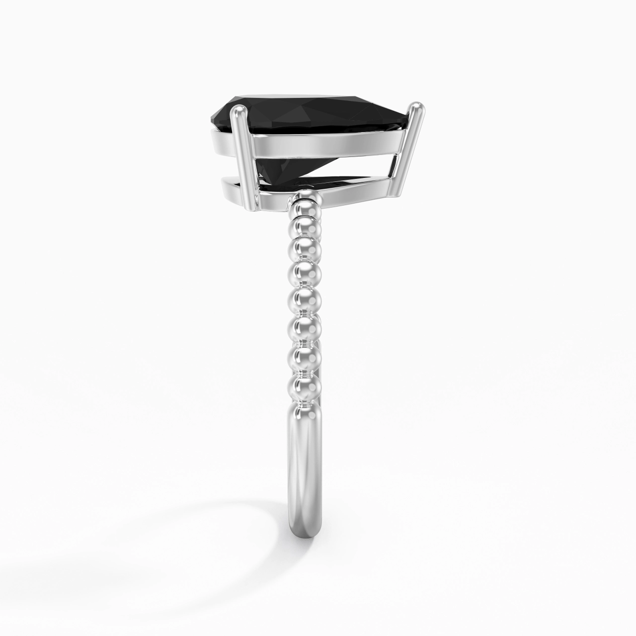 2.00ct Zircon cubique Bague de fiançailles Argent sterling 925