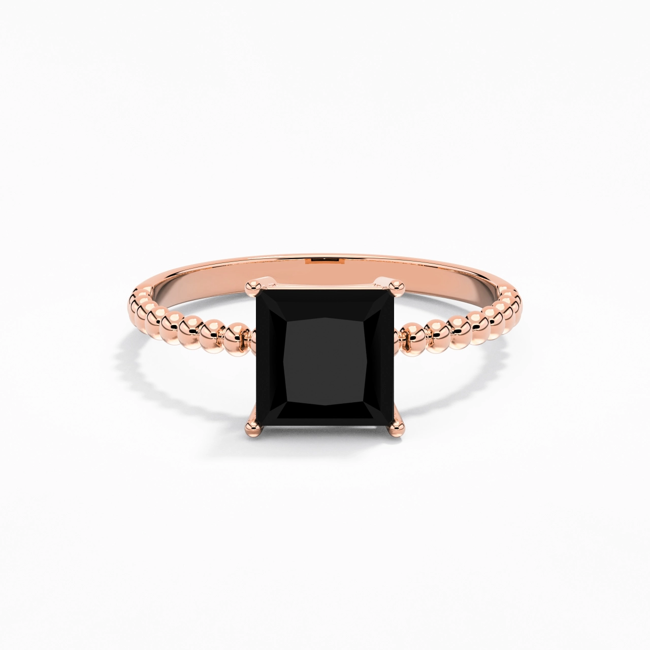 1.50ct Zircon cubique Bague de fiançailles Argent sterling 925