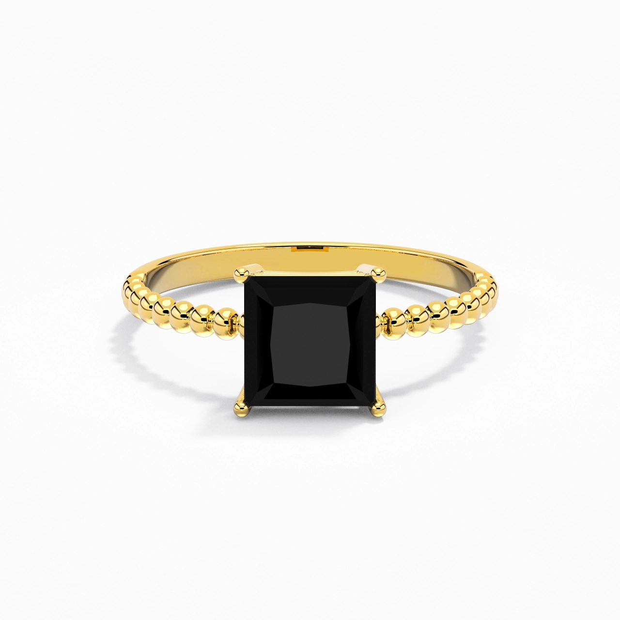 1.50ct Zircon cubique Bague de fiançailles Argent sterling 925