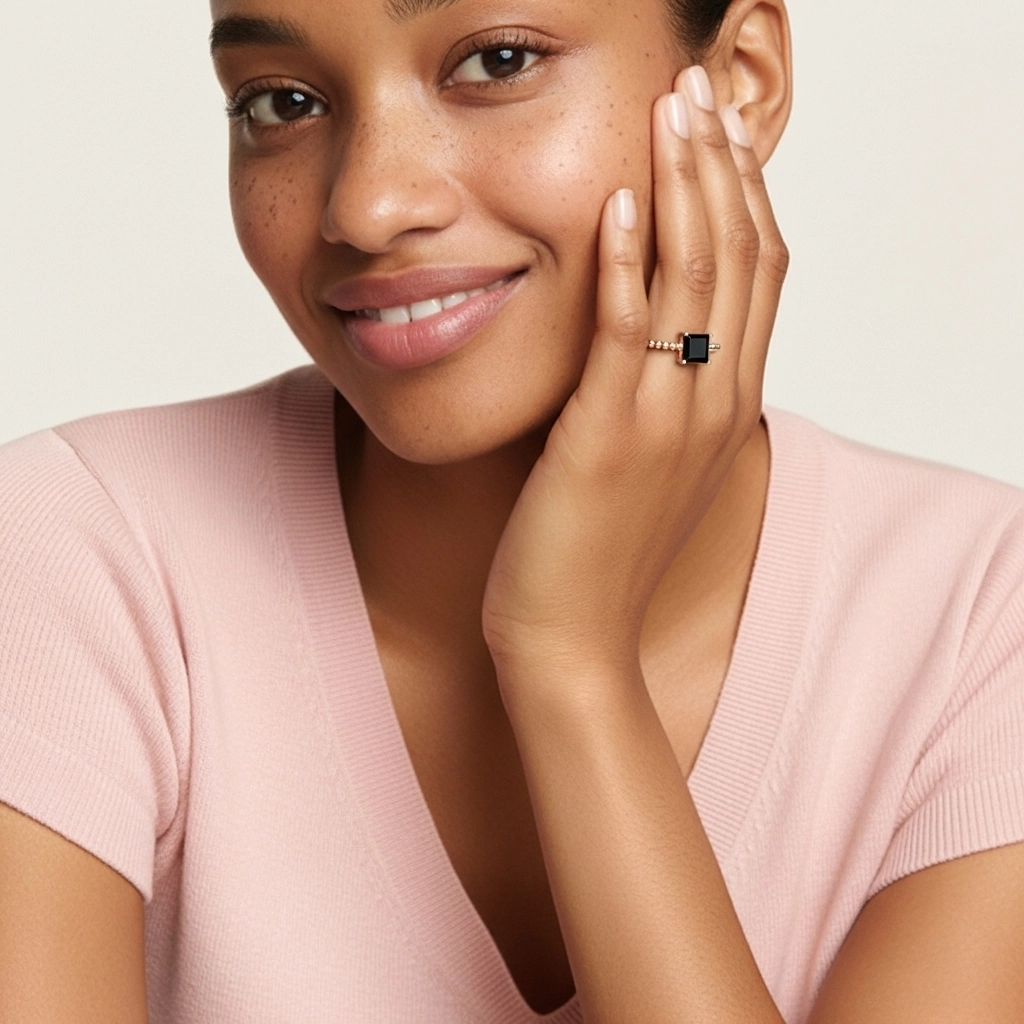 1.00ct Cubic Zirconia Engagement Ring 925 Sterling Silver