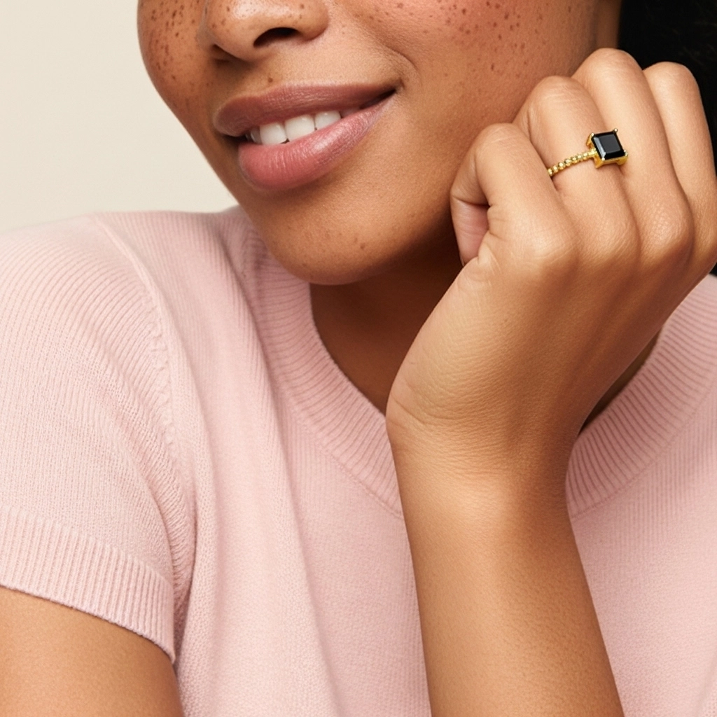 1.00ct Cubic Zirconia Engagement Ring 925 Sterling Silver