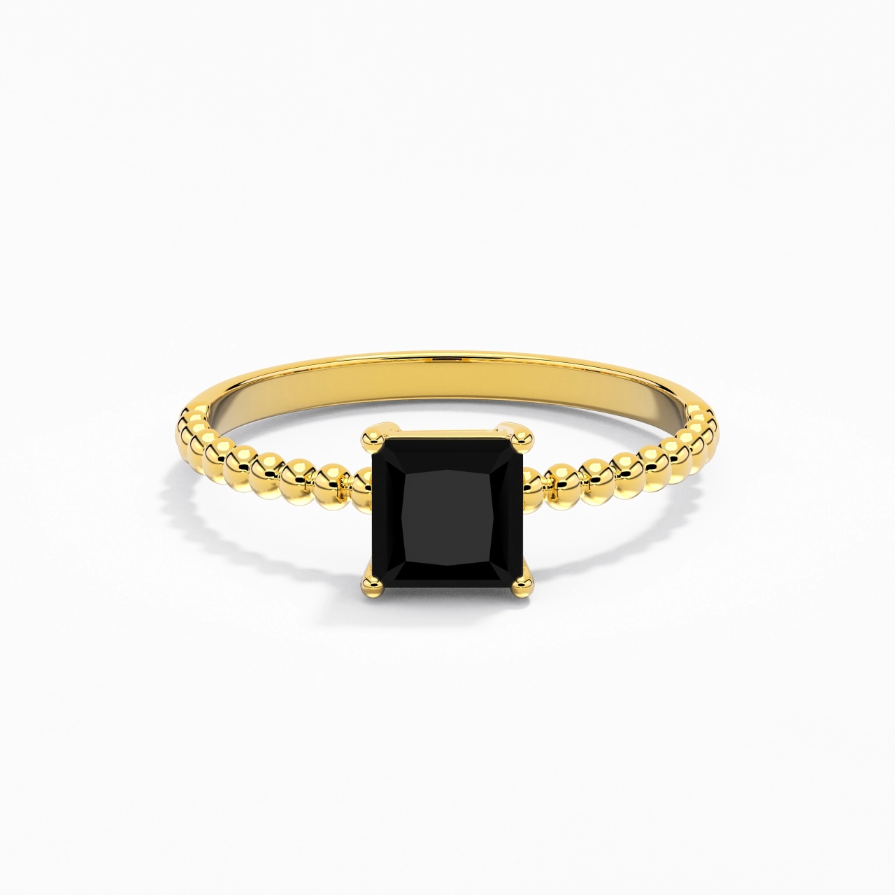 1.00ct Zircon cubique Bague de fiançailles Argent sterling 925
