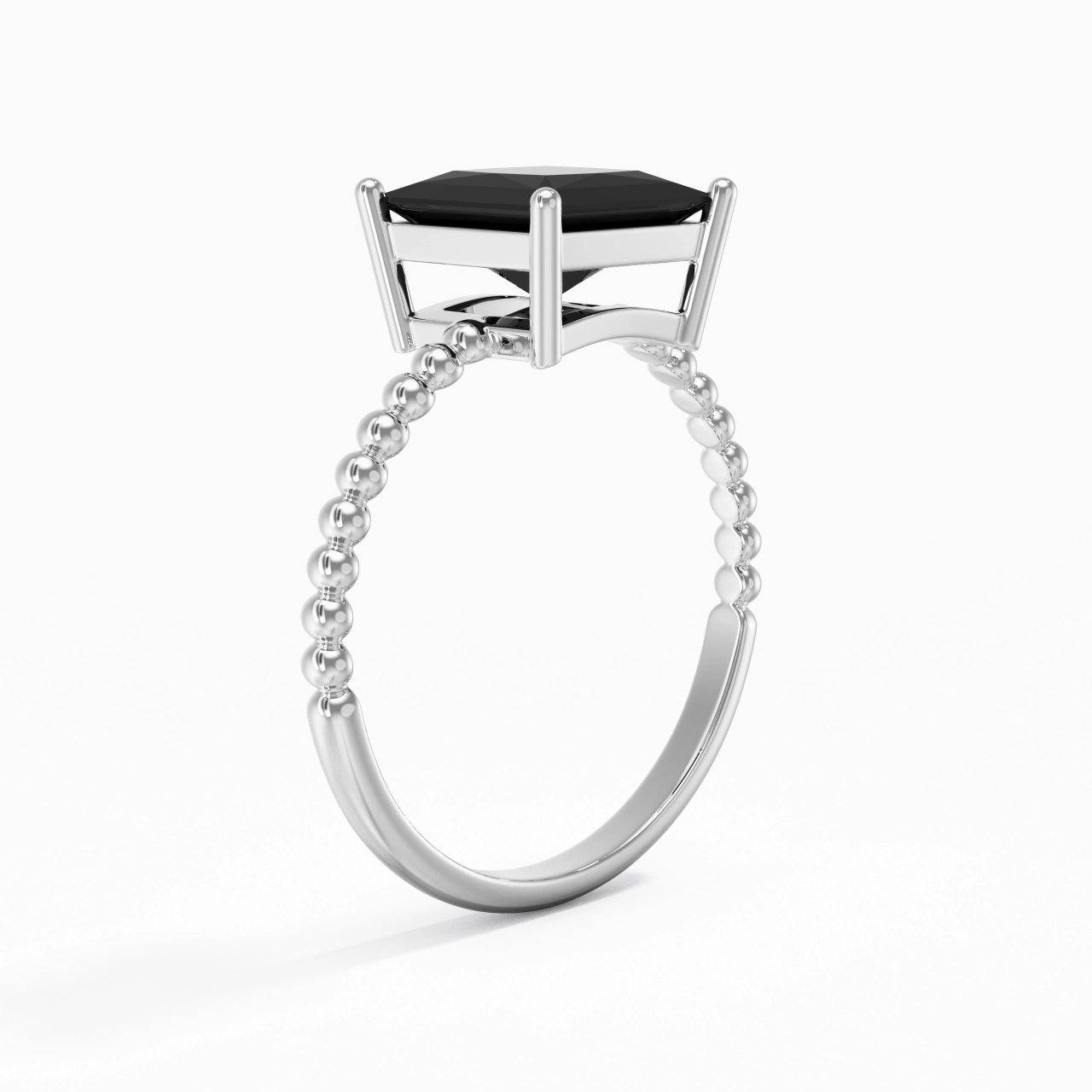 2.00ct Zircon cubique Bague de fiançailles Argent sterling 925
