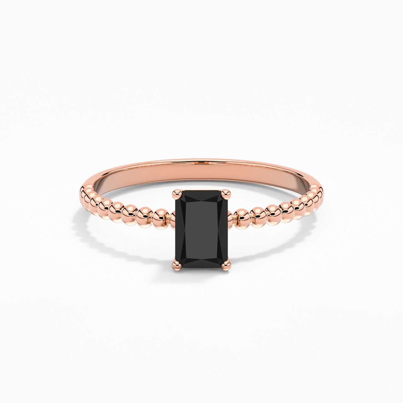 0.80ct Zircon cubique Bague de fiançailles Argent sterling 925